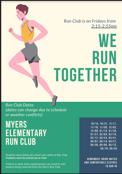  Run club Flyer